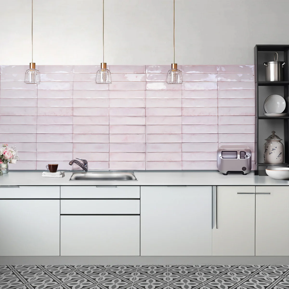 Ceramic Gloss Brick Wall Tile 7.5x30cm (Drop Collection) - Image 11