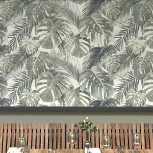 Botanical Ceramic Tile 60x120cm - Light Green